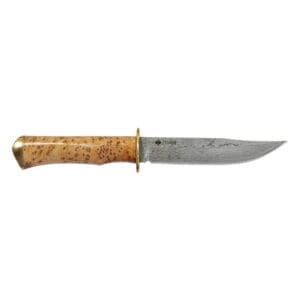 Tosahwi Handmade Thuja Handle Damascus Steel Fixed Blade Knife