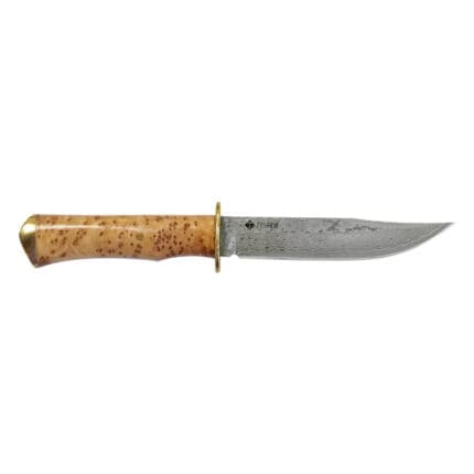 Tosahwi Handmade Thuja Handle Damascus Steel Fixed Blade Knife