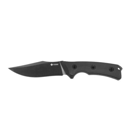Tosahwi Black Tactical Fixed Blade Knife with Sheath